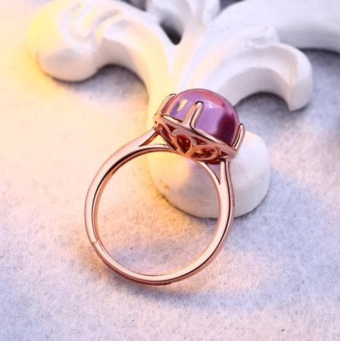 ＜受注制作＞アメジストのリング　SILVER　0628