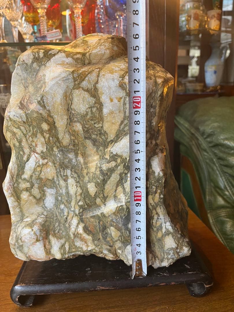 鑑賞石　美品　とても綺麗な石紋様