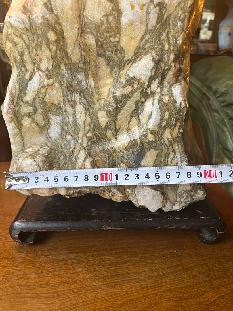 鑑賞石　美品　とても綺麗な石紋様