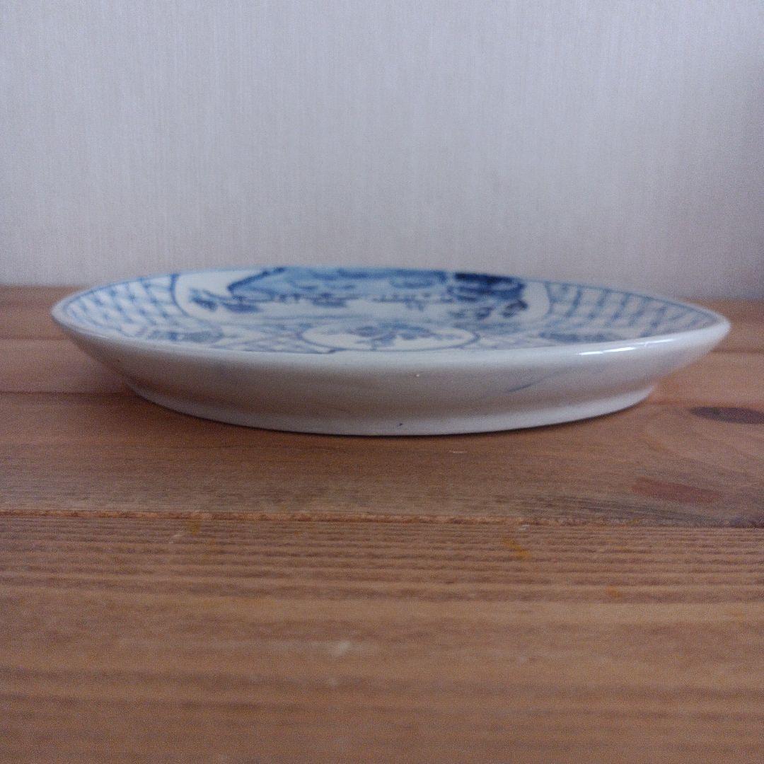 【ベトナムヴィンテージ】 22cm丸皿 REX HOTEL オールドバッチャン焼