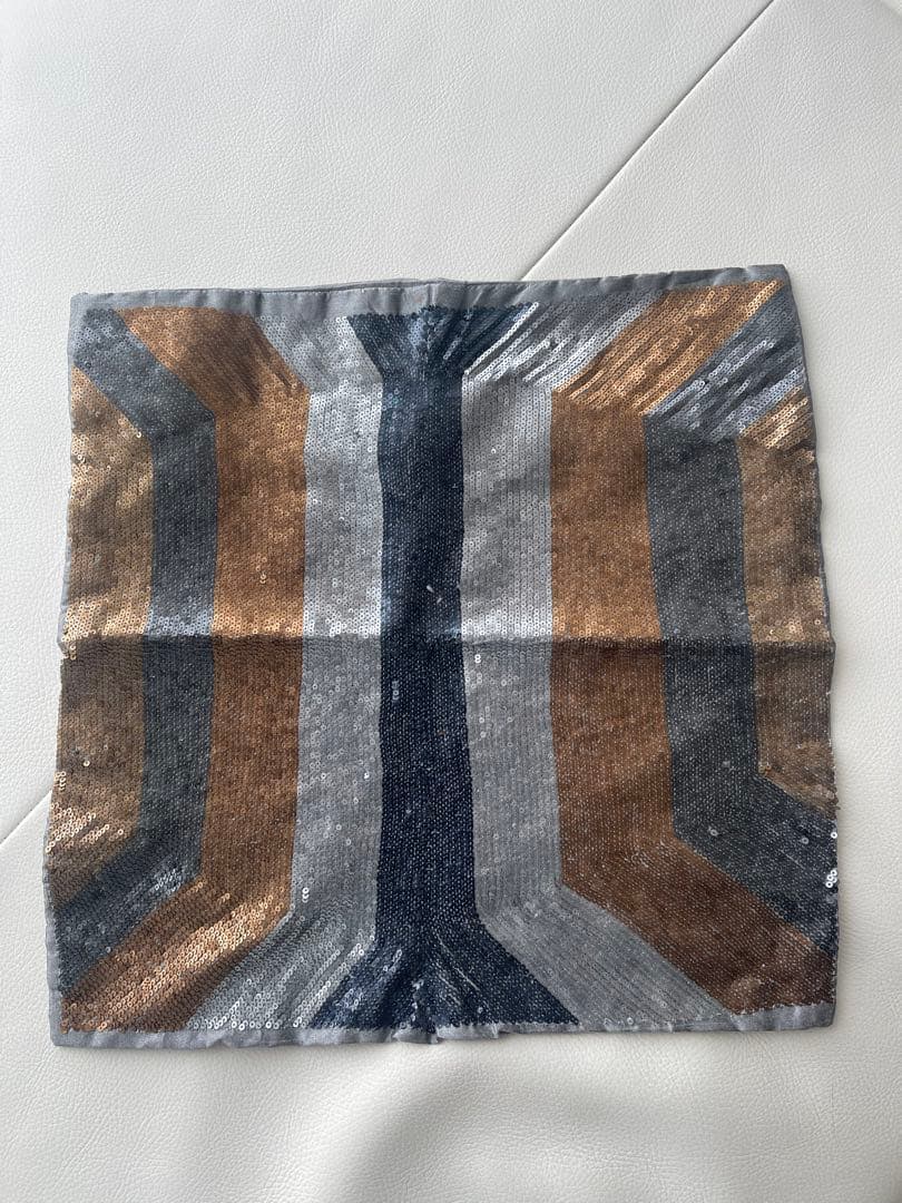 The Centric クッションカバー　シルクスパンコール　2枚セット