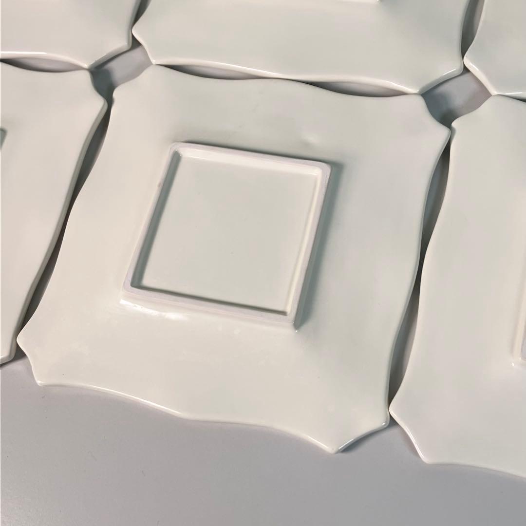 【希少✨】ラフィーネ　皿　6枚セット　リボン　昭和レトロ　アンティーク