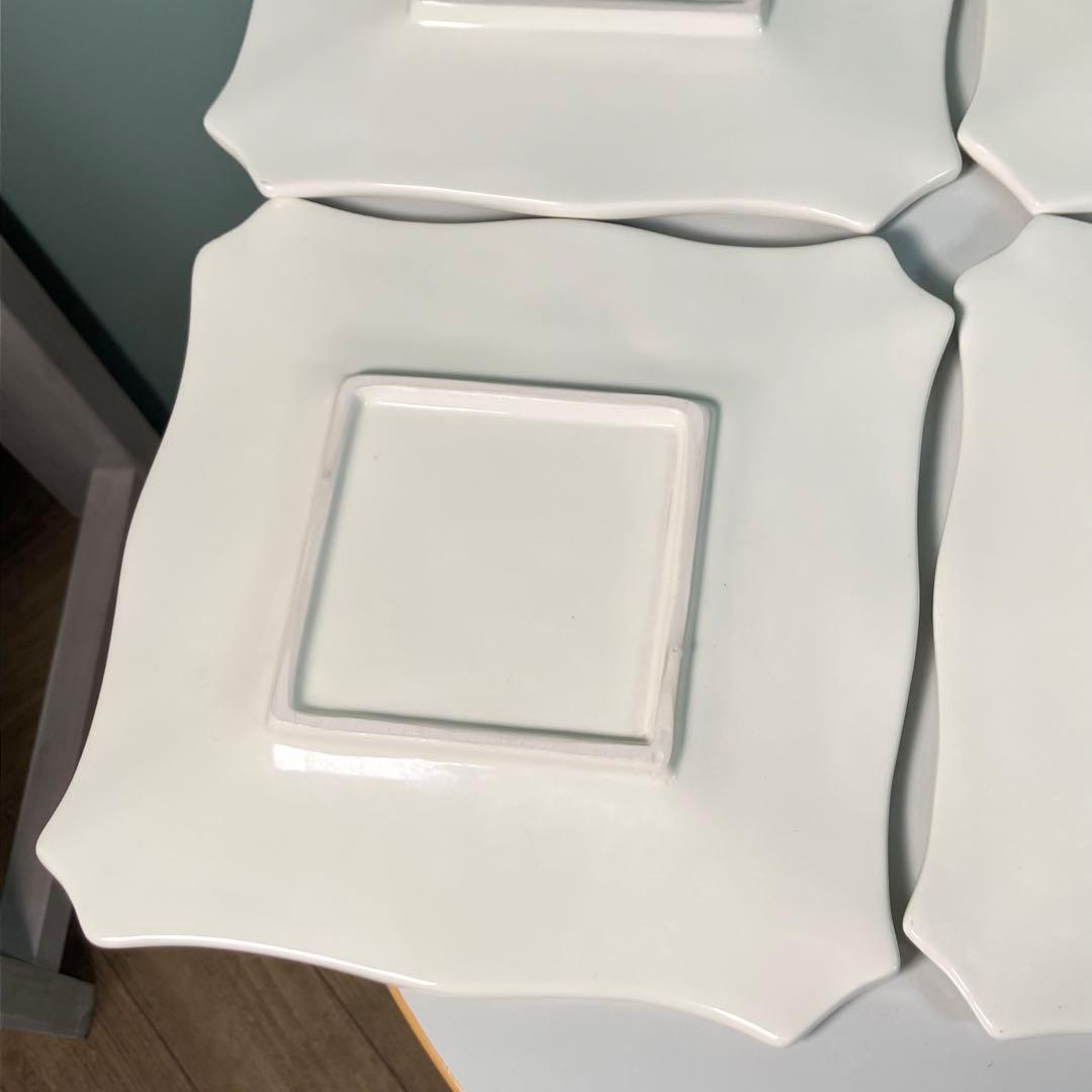 【希少✨】ラフィーネ　皿　6枚セット　リボン　昭和レトロ　アンティーク