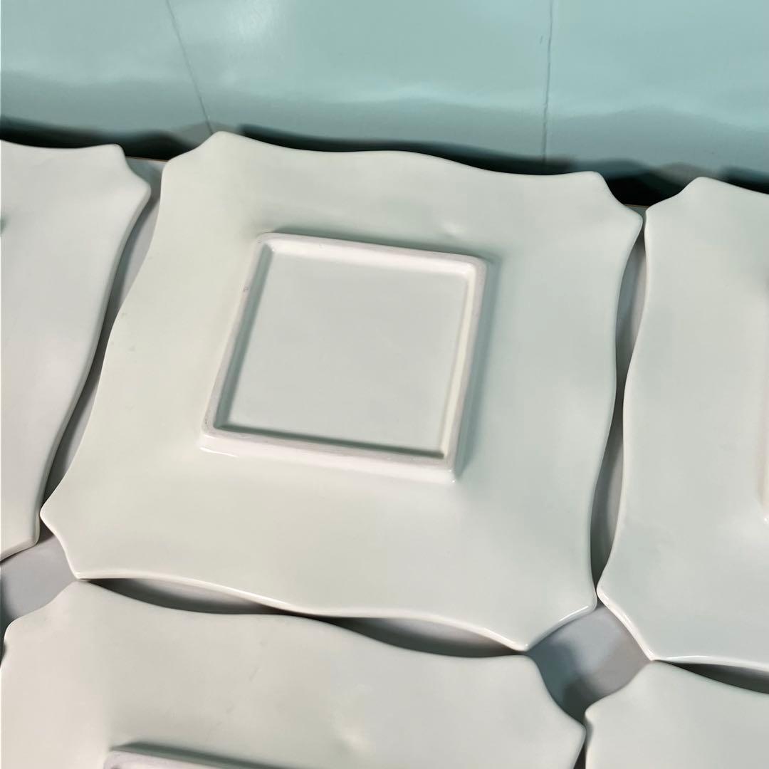 【希少✨】ラフィーネ　皿　6枚セット　リボン　昭和レトロ　アンティーク