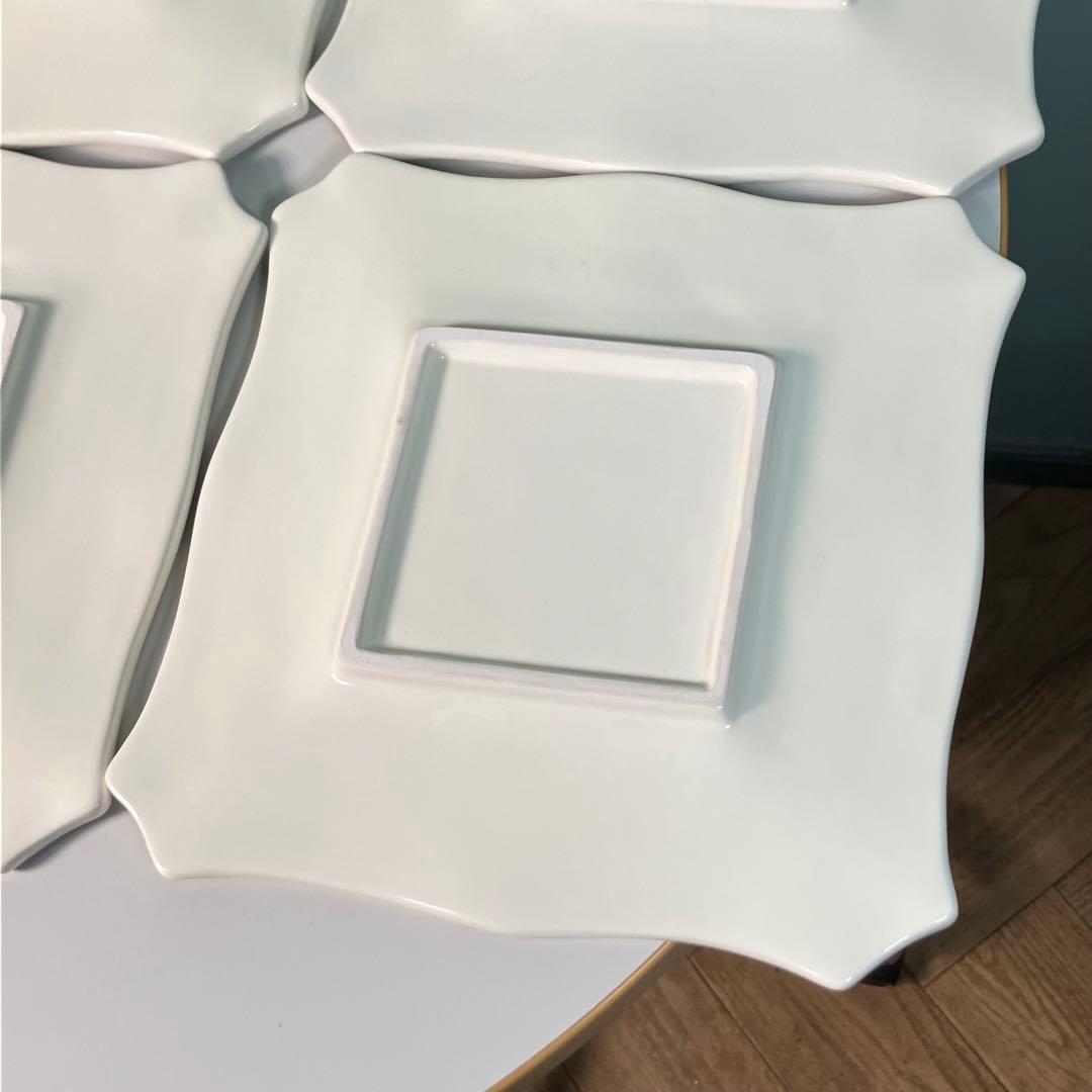 【希少✨】ラフィーネ　皿　6枚セット　リボン　昭和レトロ　アンティーク