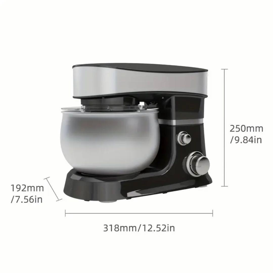 【最新】SOHEF 全自動スタンドミキサー 3L 便利な3種アタッチメント付き