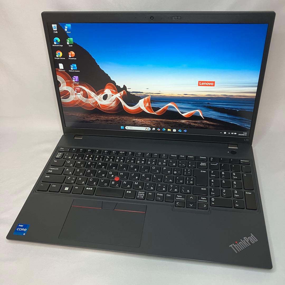 美品 ThinkPad L15 Gen3 第12世代 i5 8GB オフィス24
