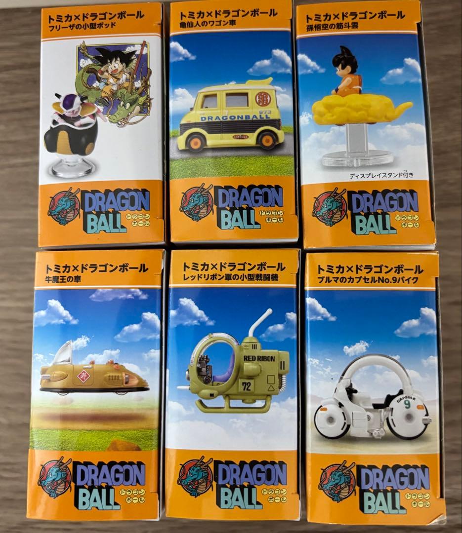 【未開封】ドリームトミカ　トミカ×ドラゴンボール　6台セット