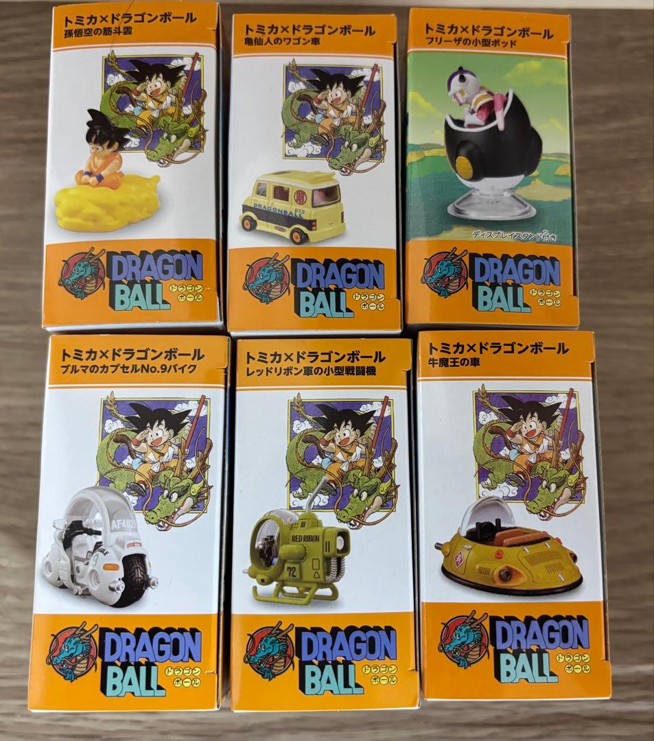 【未開封】ドリームトミカ　トミカ×ドラゴンボール　6台セット