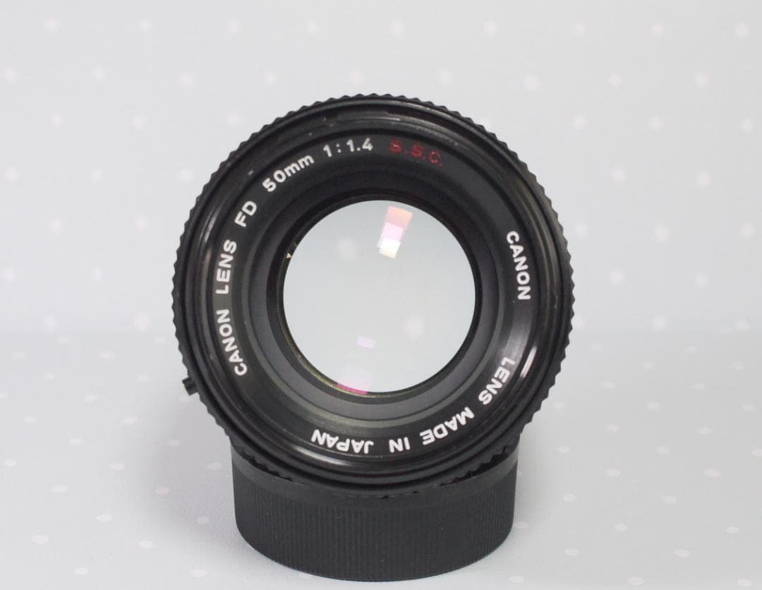 【試写確認済み】キャノン Canon FD 50mm F1.4 ssc