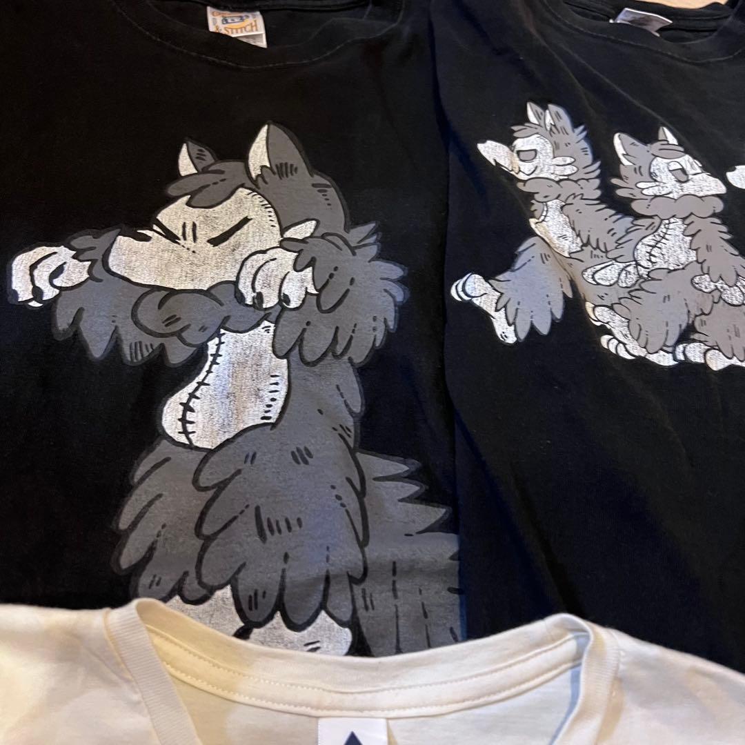 あらいきりこ おおかみくん オリジナルTシャツ 5枚セット