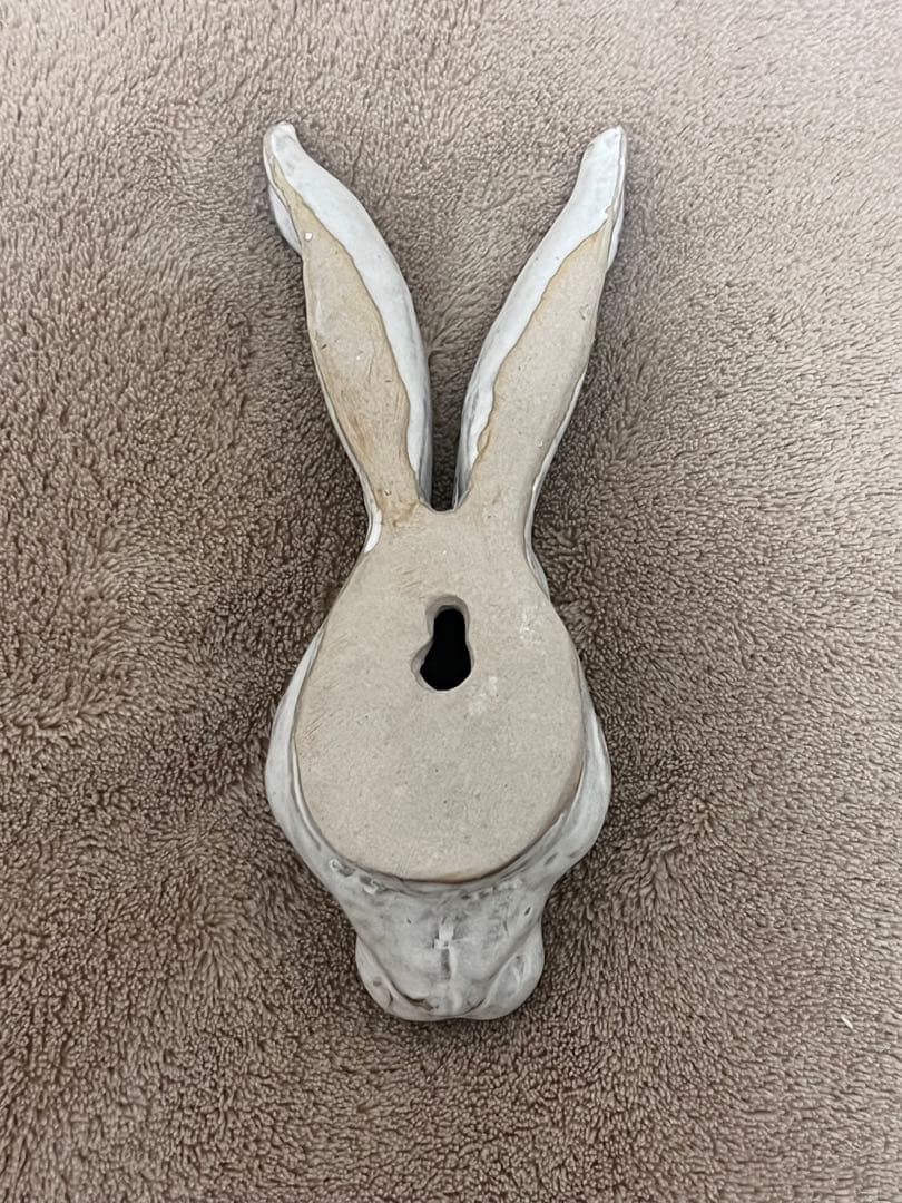 【Yarnnakarn】Hare Hook うさぎ　壁掛け