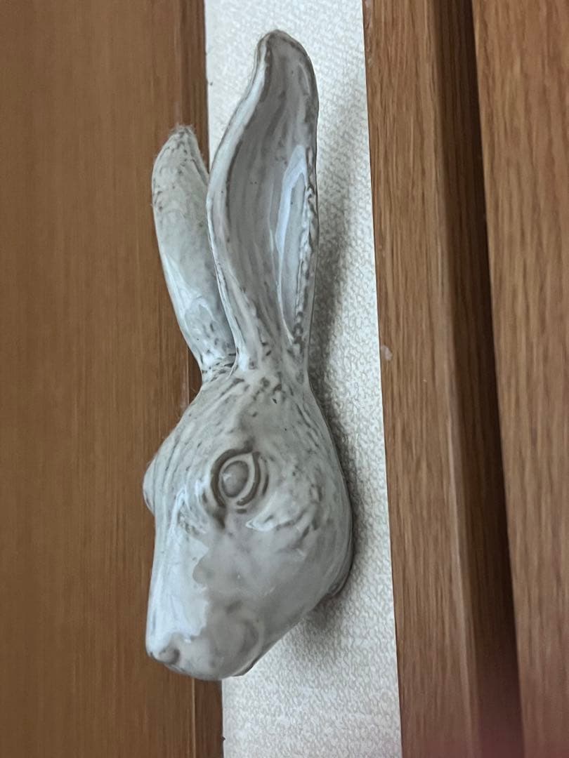 【Yarnnakarn】Hare Hook うさぎ　壁掛け