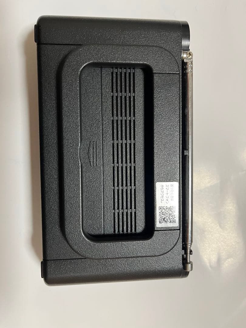 ※本体のみ SONY XDR-56TV TV音声受信ラジオ ブラック