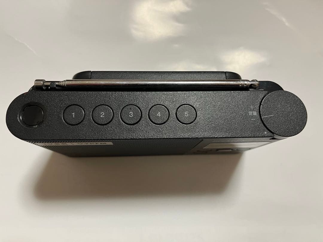 ※本体のみ SONY XDR-56TV TV音声受信ラジオ ブラック