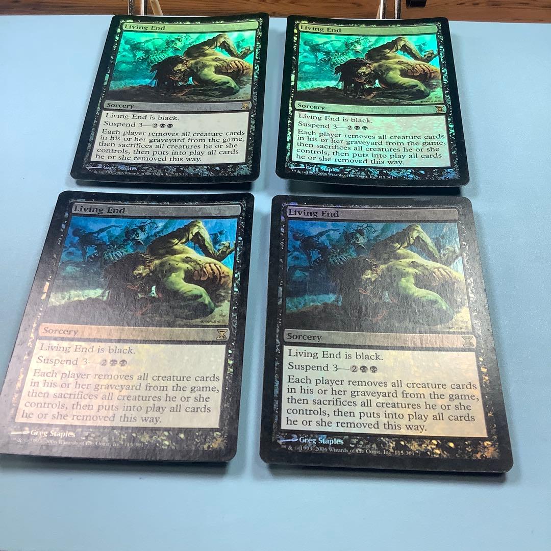 死せる生/Living End TSP英語foil4枚セット