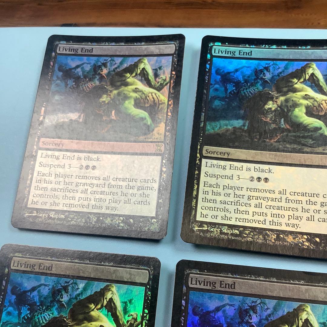 死せる生/Living End TSP英語foil4枚セット