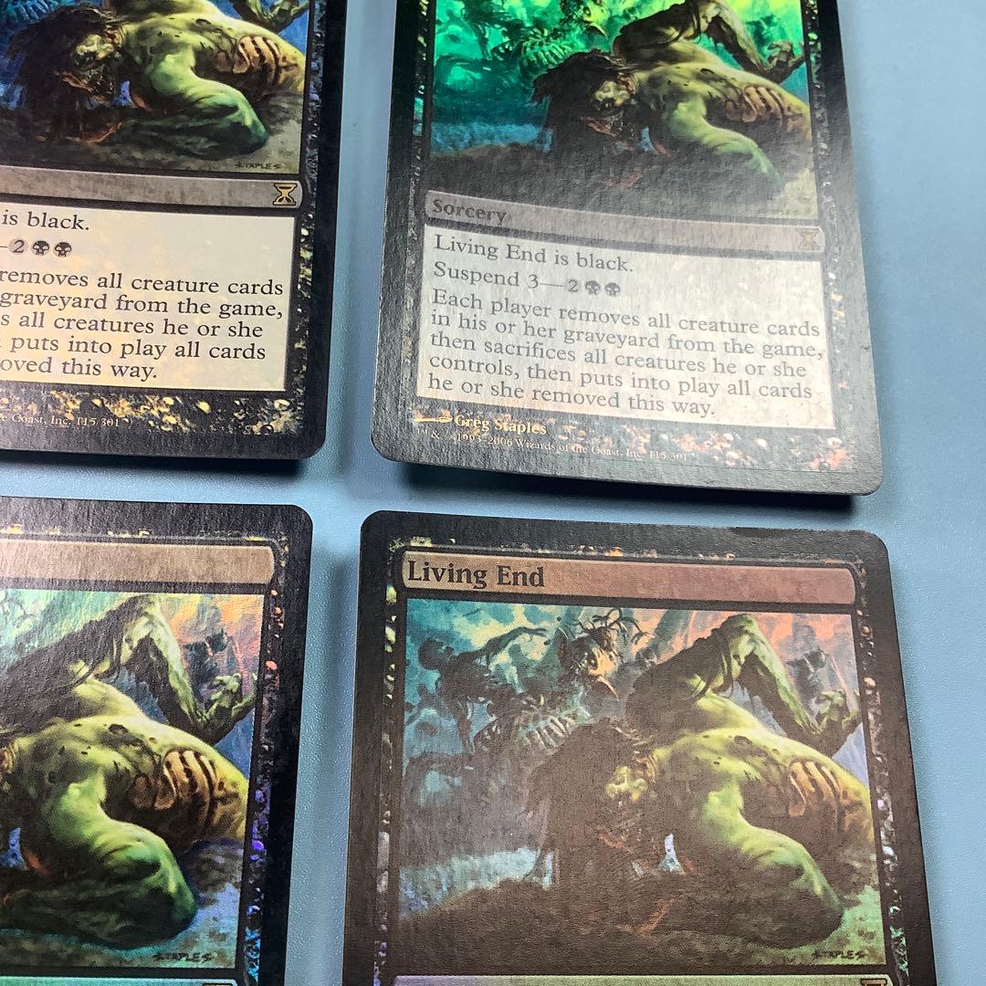 死せる生/Living End TSP英語foil4枚セット