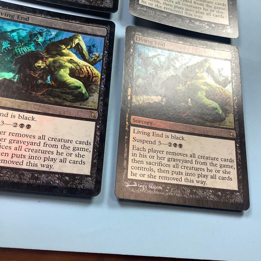 死せる生/Living End TSP英語foil4枚セット