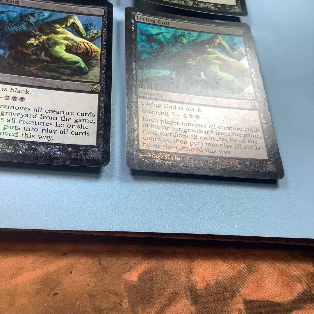 死せる生/Living End TSP英語foil4枚セット