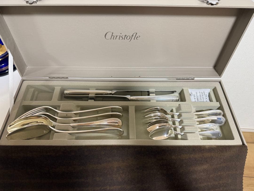 クリストフル マルメゾン　カトラリーセット ディナー　2客セット　箱付き