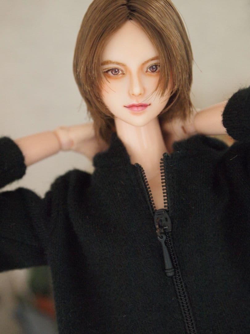 オビツ27 ナチュラル01 1/6ドール カスタムヘッド 男性ヘッド