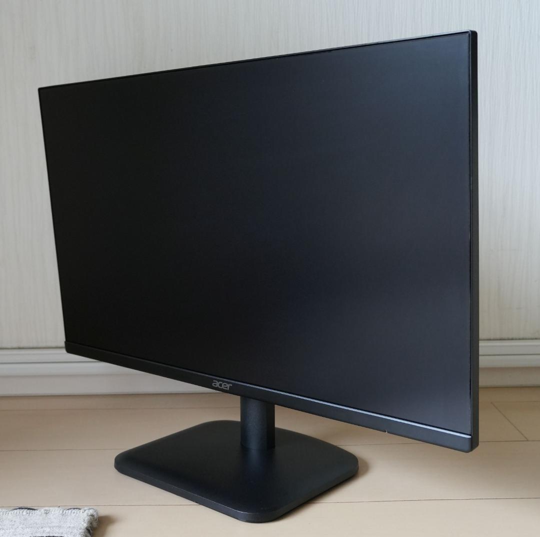 acer ブラック モニター ek241y ディスプレイ