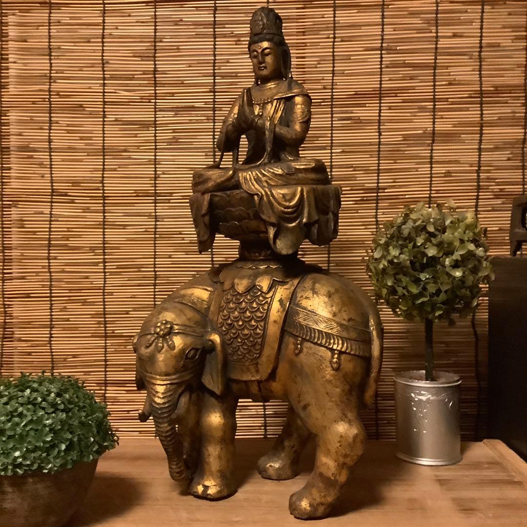 あんちゃん様keep…江戸「普賢延命菩薩像」＋明治「岩上観世音菩薩」おまとめニ仏