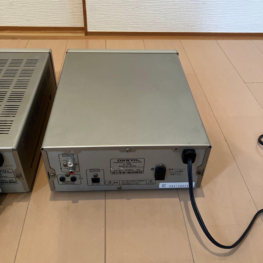 ONKYO プリメインアンプ、CDプレーヤー