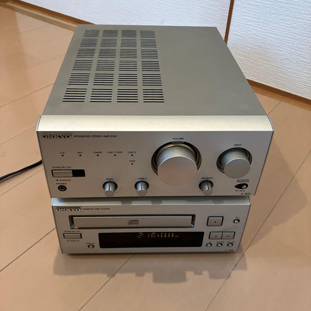 ONKYO プリメインアンプ、CDプレーヤー