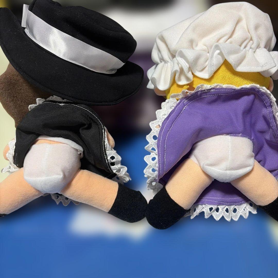 東方project 宇佐見蓮子　マエリベリー・ハーン　ぬいぐるみ　秘封倶楽部