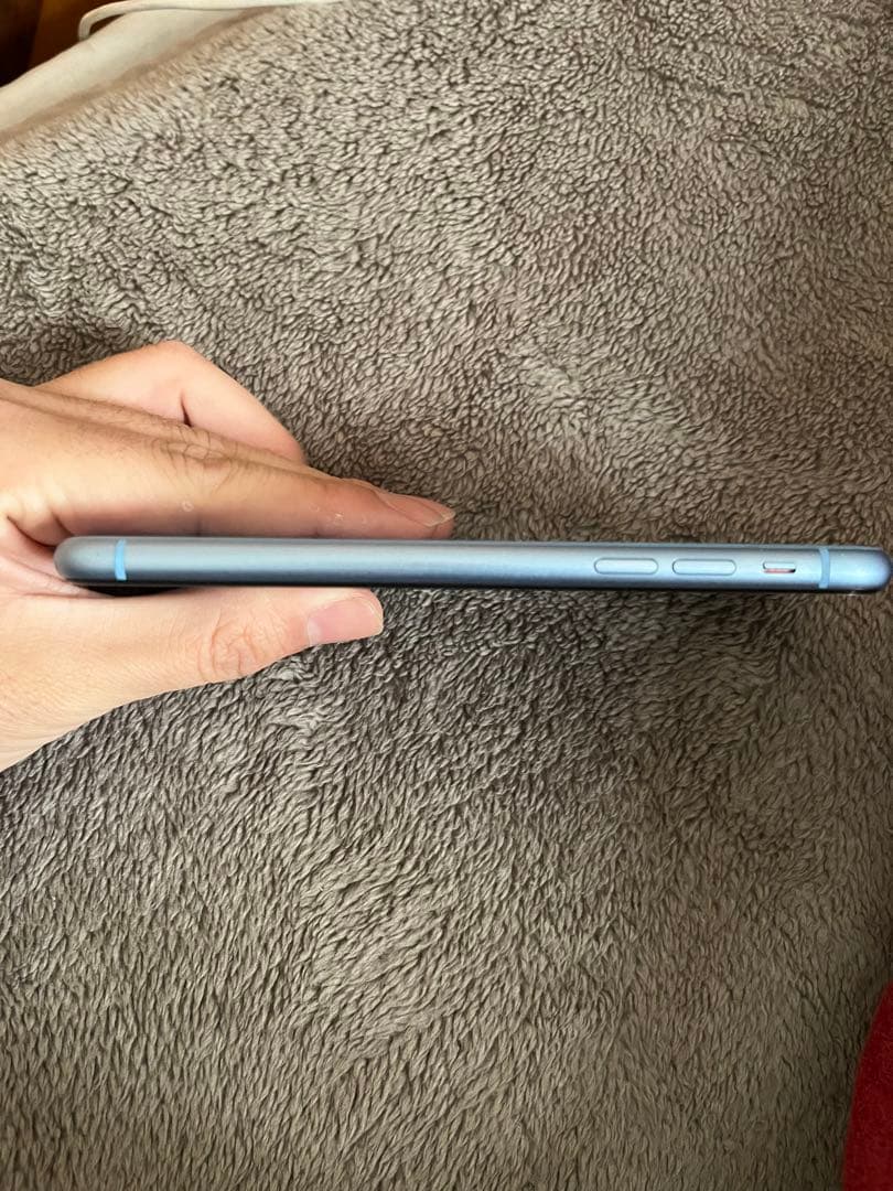 iPhone XR ブルー【綺麗】【動作確認済み】