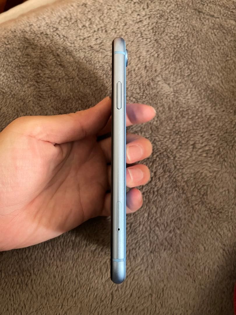 iPhone XR ブルー【綺麗】【動作確認済み】