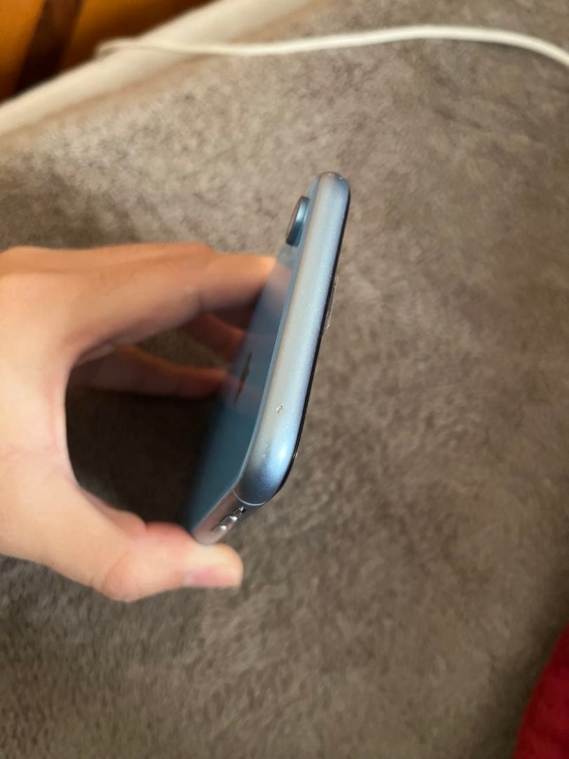 iPhone XR ブルー【綺麗】【動作確認済み】