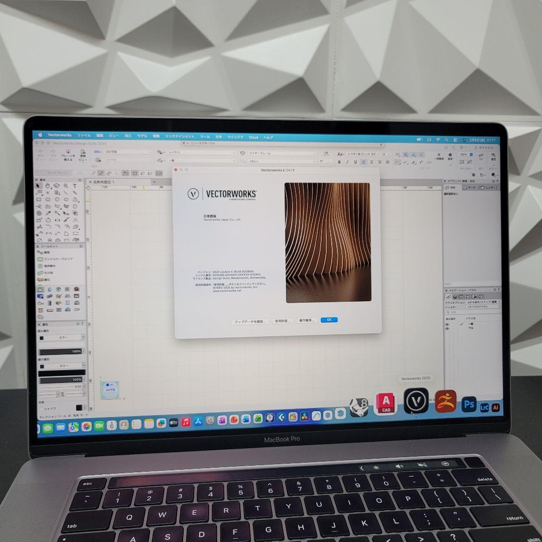 美品 MacBook Pro 16インチ i9 64GB CAD&3D設計
