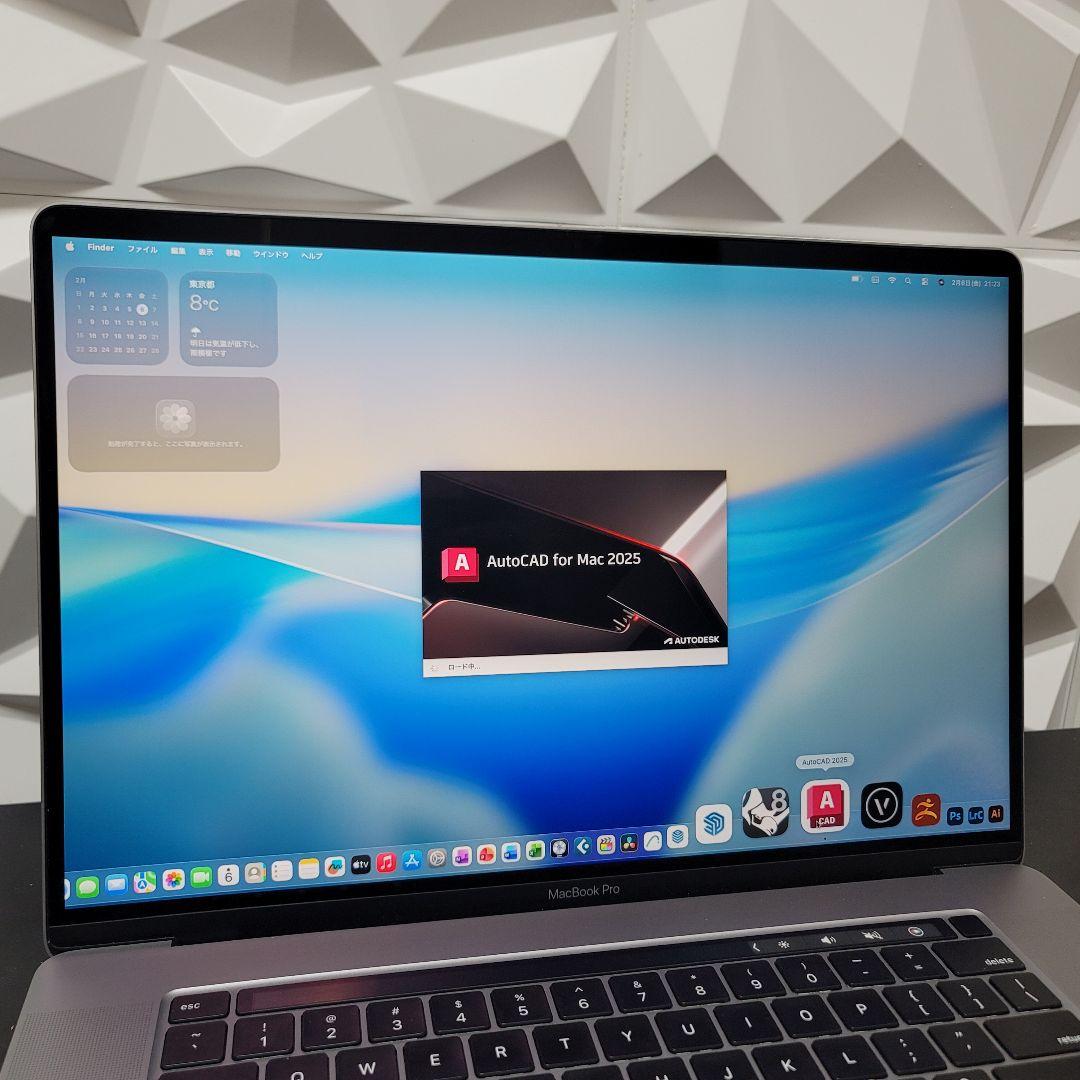 美品 MacBook Pro 16インチ i9 64GB CAD&3D設計