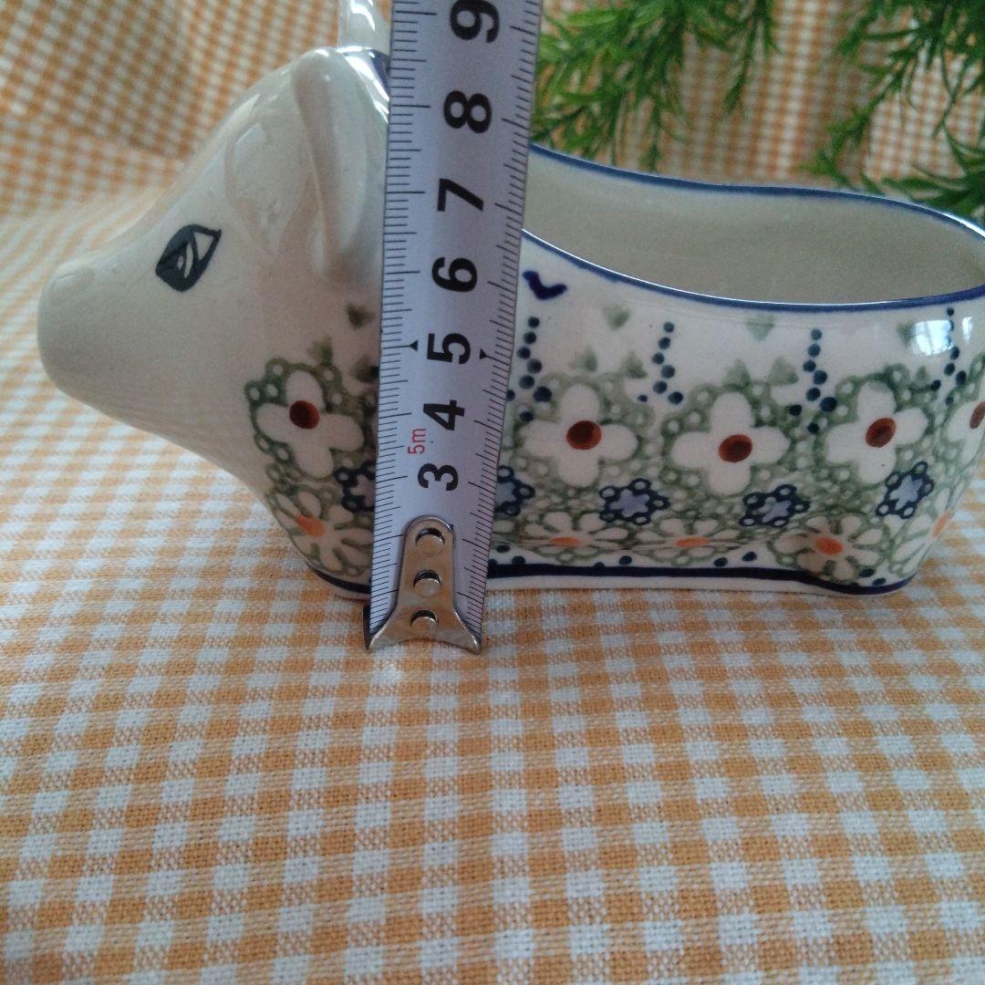 ブタさん小物入れ ポーランド食器