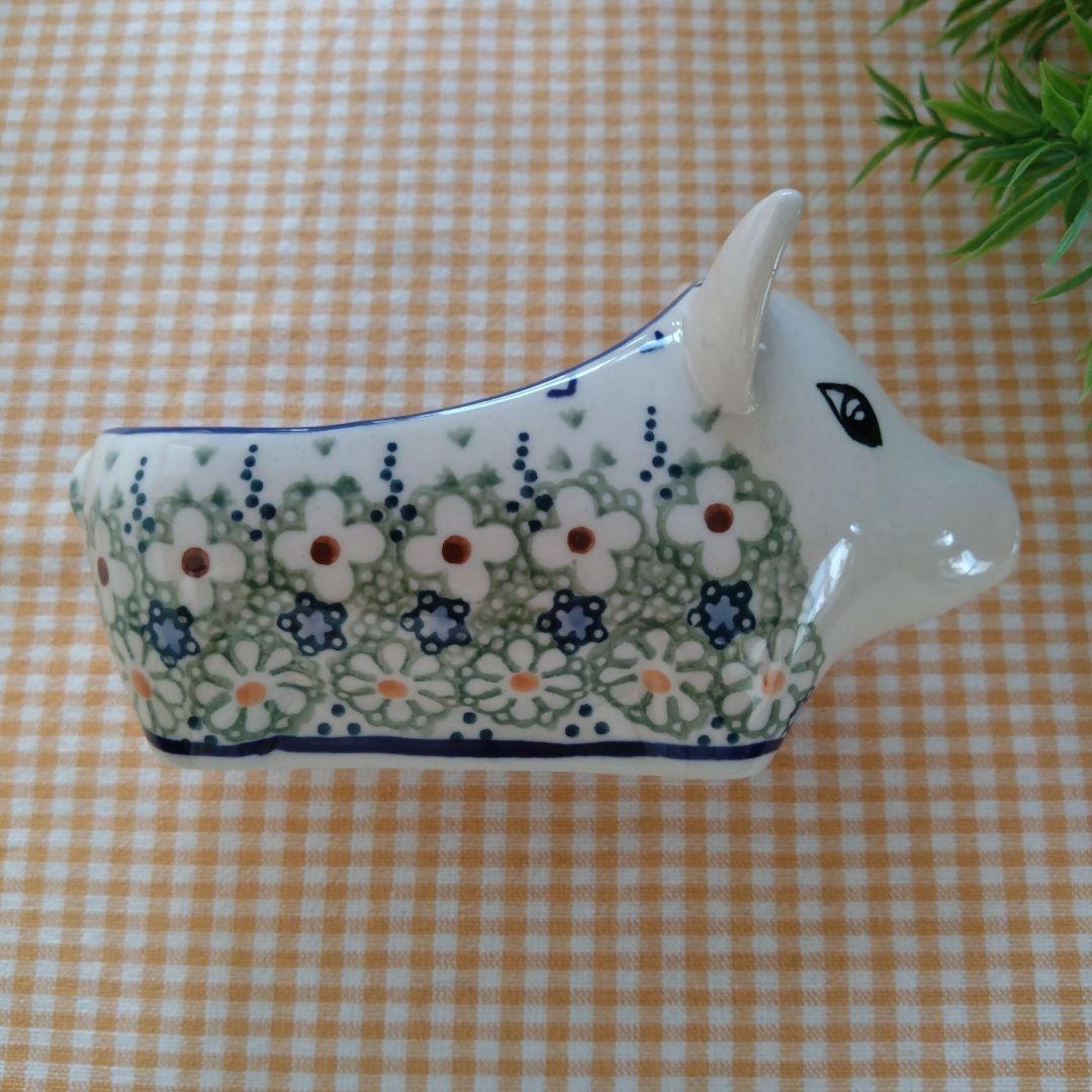 ブタさん小物入れ ポーランド食器
