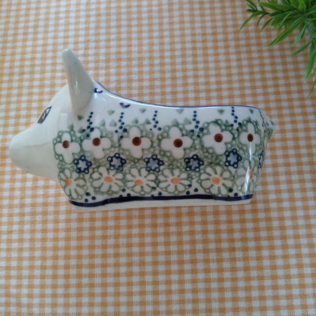 ブタさん小物入れ ポーランド食器