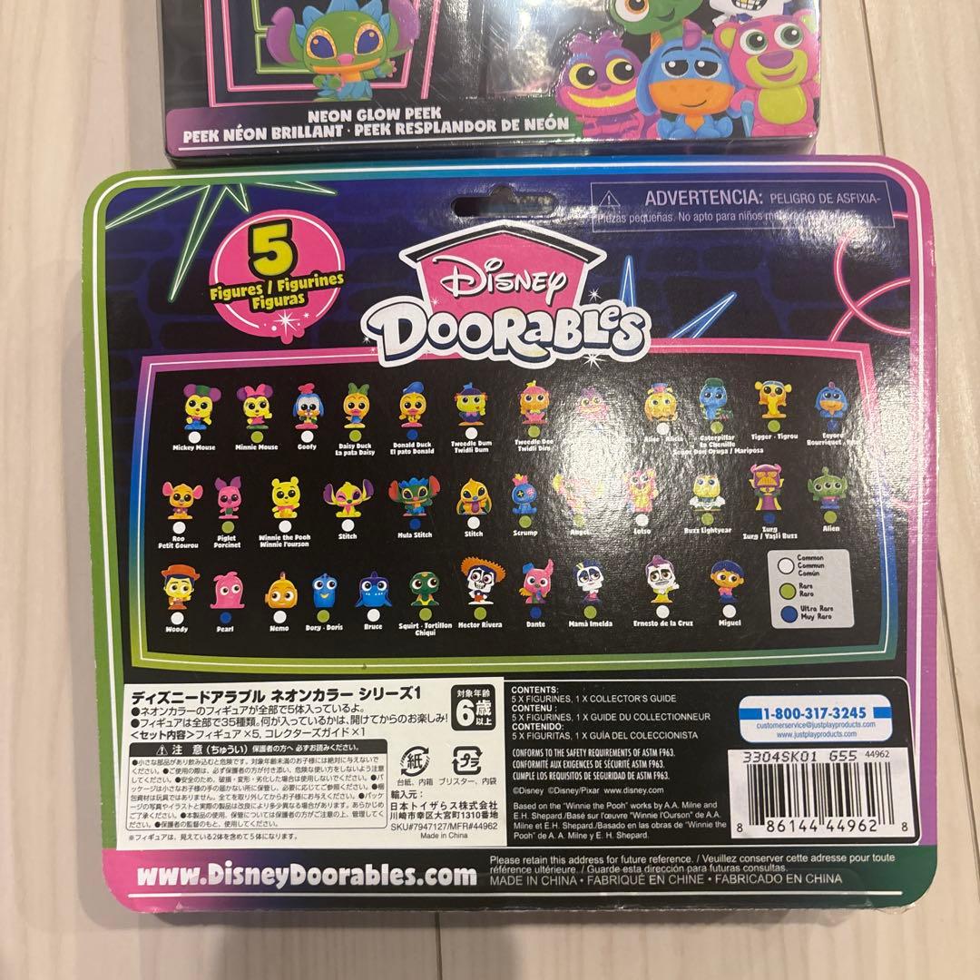 Disney Doorables ディズニードアラブルネオンNeon Glow