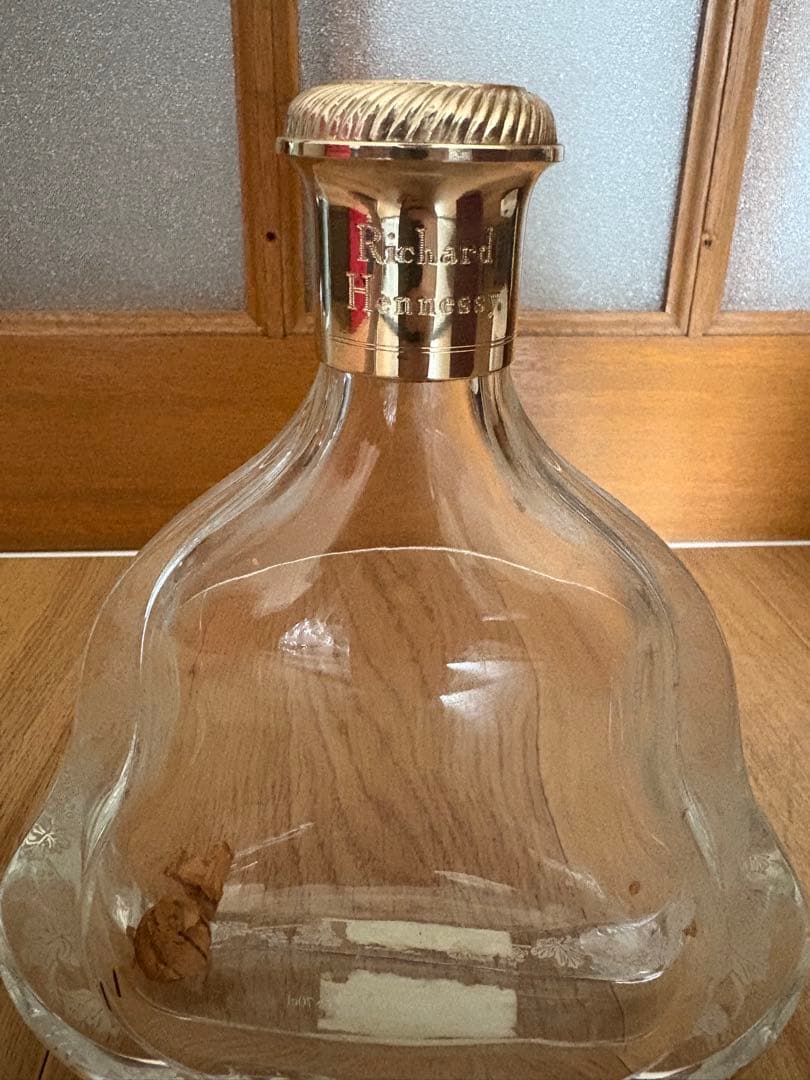 【空き瓶】　ヘネシー　リシャール　バカラ　空き瓶