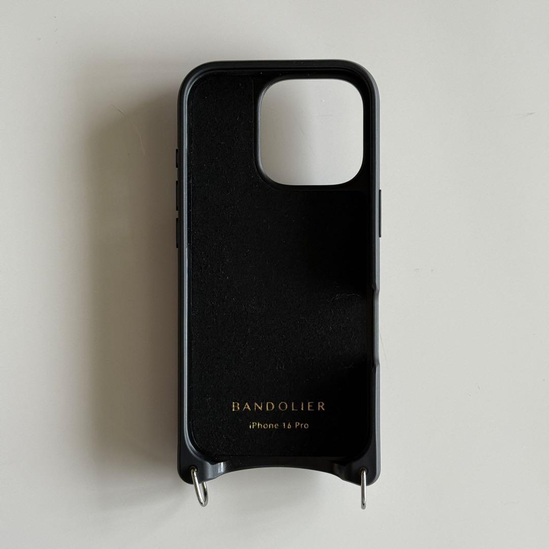 BANDOLIER iPhone 16 Pro ケースのみ ブラック