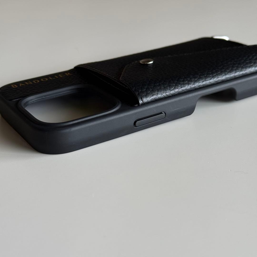 BANDOLIER iPhone 16 Pro ケースのみ ブラック