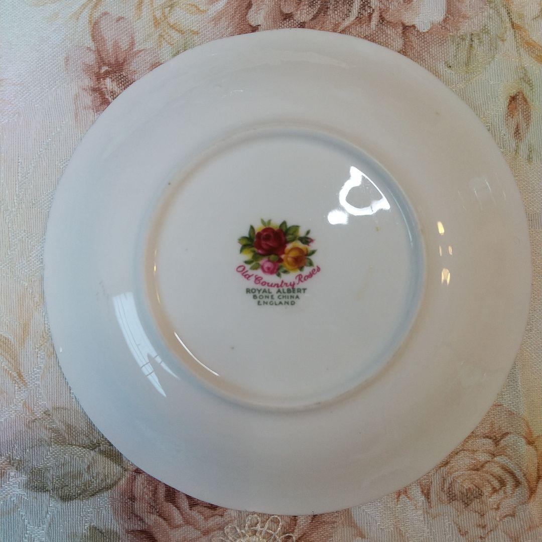 英国製 オールドカントリーローズ 小皿 トリンケットディッシュ 5枚