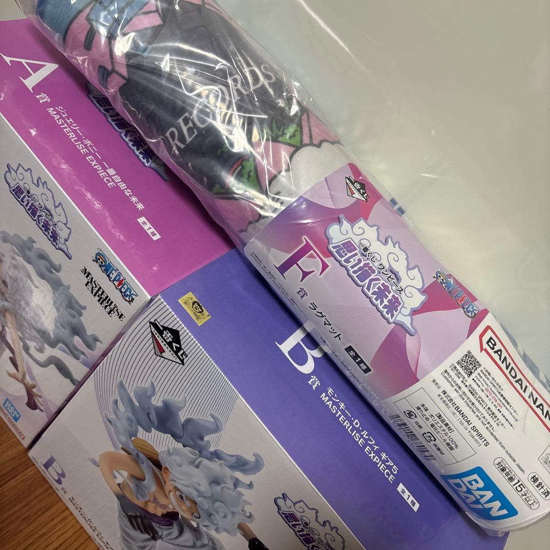 ワンピース 1番くじ 思い描く未来A・B ・F賞セット(おまけ付き)