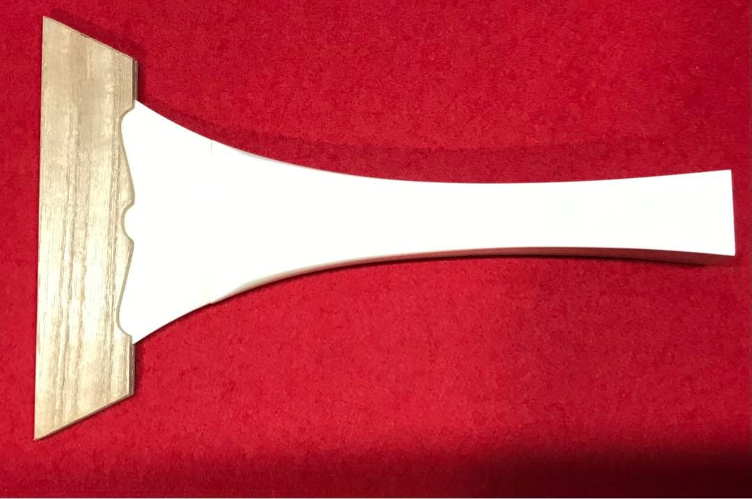 三味線撥108 天然素材マンモス/手もとは樹脂製/三味線/弦楽器/バチ