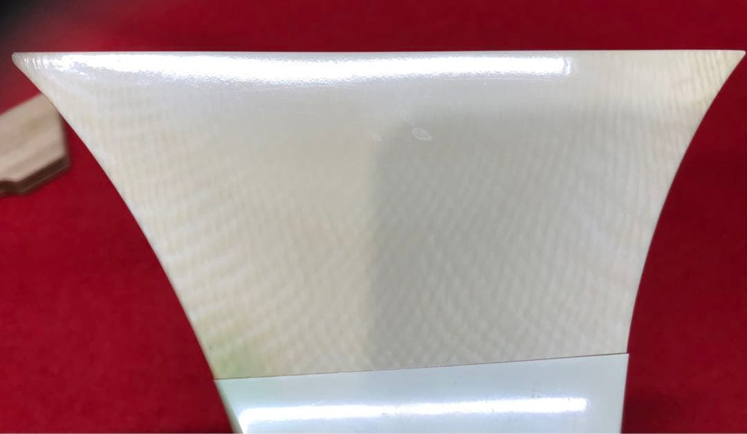 三味線撥108 天然素材マンモス/手もとは樹脂製/三味線/弦楽器/バチ