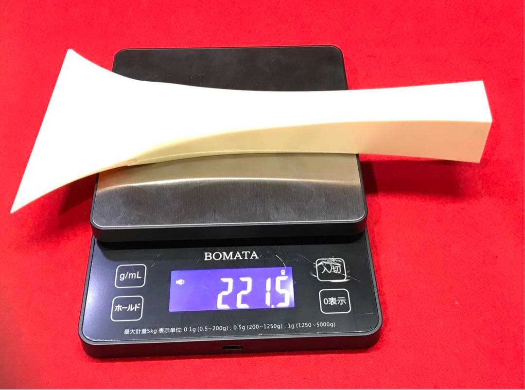 三味線撥108 天然素材マンモス/手もとは樹脂製/三味線/弦楽器/バチ