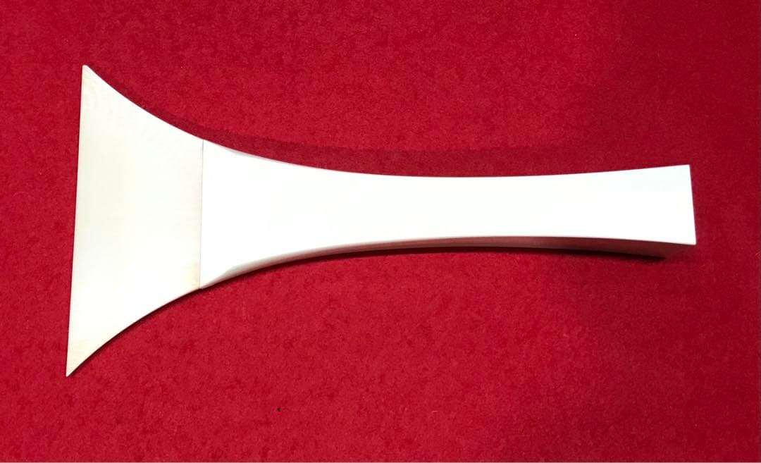 三味線撥108 天然素材マンモス/手もとは樹脂製/三味線/弦楽器/バチ