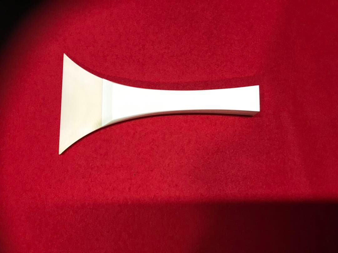 三味線撥108 天然素材マンモス/手もとは樹脂製/三味線/弦楽器/バチ